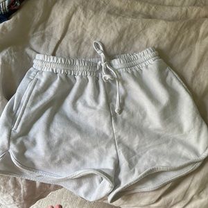 Size small, white comfy shorts
